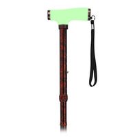 Drive Medical Adjustable Lightweight Folding Cane with Glow Grip Handle