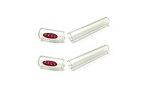 F.e.s.s. Clear Telescoping Airtight Travel Tubes Humidor for Cigars (2)