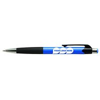 Smoothy Solids Plastic Pen with Black Ink - 250 Quantity - $0.41 Each - PROMOTIONAL PRODUCT/BULK/BRANDED with YOUR LOGO/CUSTOMIZED.