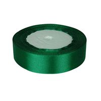 XKSIKjian's Gift Wrapping Supplies, 1Inch Wide Color Satin Ribbon Sewing 25Yards Supply Wedding Festival Birthday Party DIY Gift Wrap Decor - Green