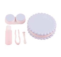 Sandwich Biscuits Cute Simple Invisible Glasses Box/Storage Box,Blue