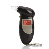 Digital Alcohol Breath Tester Breathalyzer Analyzer Detector Test Keychain