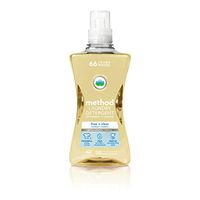 Method Laundry Detergent, Free + Clear, 53.5 Fluid Ounces, 66 Loads