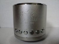 Mini Portable Speaker 3 horses MN 02 with FM (silver)