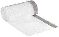 AmazonCommerical Custom Fit Clear Drawstring Trash Bags - Compatible with simplehuman Type G - 1.13 MIL - 96 Count