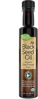 Trusted Organics - Organic Black Seed Oil Cold-Pressed Non-GMO Nigella Sativa Oil | Daily Dietary Supplement for Healthy Skin, Reduces Inflammation, Supports Appetite Control - 8 Fl oz Glass Bottle