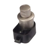 RV Cabinet Push Button Latch Replacement Keyless Entry Cupboard Lock Within 18-25MM Thickness Alloy Handle Nickel Plated