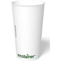 ecotainer Carte Blanc Paper Hot Cup, 20 oz.
