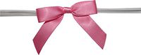 BAYWIND LTD; Small Twist Tie Bows (50pc, Sherbet Pink)