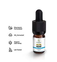 Synergy Botanicals Hemp Oil Extract for Sleep, Stress, Focus, Pain - 250mg of Organic Hemp Extract - Lab Tested - Grown & Made in USA - 100% Natural Hemp Drops (Recover)