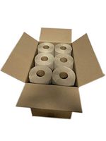 PosPaperRoll Hardwound Paper Towels, 8" x 350 feet, Brown (Case of 12)