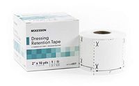 McKesson - Dressing Retention Tape NonWoven Fabric / Printed Release Paper 2 Inch X 10 Yard White NonSterile - 1/Box - McK