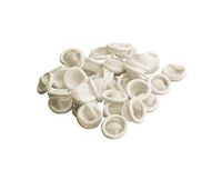 Wuuycoky Anti-static Disposable Latex Tissue Finger Cot Medium Size Pack of 900