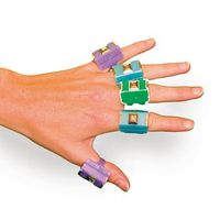 Preston - Multicolored, Set of 10 (For Cando Finger Weights )