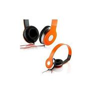SoundStrike 3.5mm Foldable Headphone Headset for Dj Headphone Mp3 Mp4 Pc Tablet sandisc Music Video and All Other Music Players (Orange)