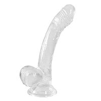 Eyessssty 1Pc Realistic Dido Silicone Amal Plug G S-po-tt C-L-i-t Stimulation Toy for Women Couples