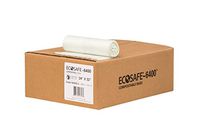 EcoSafe-6400 HB2432-6 Compostable Bag, Certified Compostable, 13-Gallon, Green (Pack of 288) (Renewed)