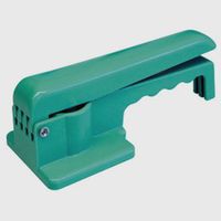 Polycarbonate Plastic Pill Crusher, Teal