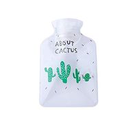 IMSHI Pack of 2 Cuddly Mini Hot Water Bottle/Hand Warmer - Cute Water Injection Hot Water Bottle Cartoon Mini Hand Warmers Mini Explosion-Proof Portable Hot Water Bottle