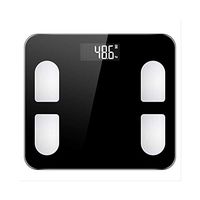 Lfsp Portable Household Scales, Body Fat Scale Scientific Intelligent LED Digital Electronic Scales, Lightweight Non-Slip Bathroom Floor Scales
