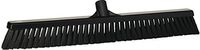 Vikan 24" Combo Push Broom- Soft/Stiff, Black