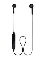 ProHT Bluetooth Headphones Earbuds (87079), Sports Earphones with Built-in Mic &Volume Control for iPhone, iPad, iPod, Android Smartphones, Tablets, Computers, MP3 Player, Black