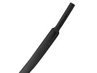 1/4 Inch Heat Shrink Tubing - 100 ft. Long - Black (2:1 Shrink Ratio)