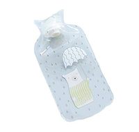 Transparent Classic Rubber Hot Water Bottle 300 ML,Water Heater Bag, E05