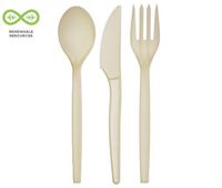Bulk Compostable Plantware Cutlery Kit, 6" CPLA Cutlery, Renewable: Eco-Products EP-S015 (1000 Kits)