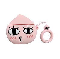 Tacumo Airpods Silicone Case Cute Creative Design Case Cover Compatible for Apple Airpods 1&2 [3D Cartoon Pattern] (Kakao Friends Apeach)
