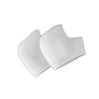 5 Pairs Heel Protectors for Plantar Fasciitis Honeycomb Silicone Breathable Heel Socks to Relieve Pain and Pressure-Protect Bone and Heel Spurs