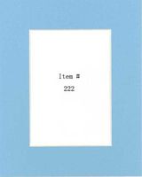 Pack of 25 11x14 Deep Blue Picture Mats Mattes with White Core Bevel Cut for 8x10 Photo + Foam Board + Bags