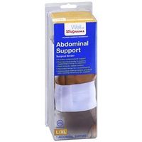 Walgreens Abdominal Support, Large/XL, 1 ea