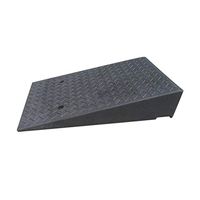 Parking Lot Damping Kerb Ramps, Roadside Store Road Tooth Slope Pad Car Wheelchair Skateboard Ramps Threshold Ramps Vehicle Ramps (Color : Black)