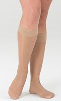 Medi Sheer&Soft Knee High 8-15mmHg Closed Toe, L, WHEAT