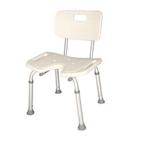 Old Man Shower Chair Shower Chair Bathroom Stool Non-Slip Elderly Disabled Bath and Bath Chair Height Adjustable Non-Slip Aluminum Alloy with Backrest Bath Chair -by TIANTA