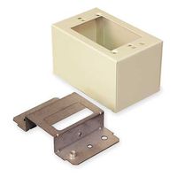 Divided Device Box, Ivory, Steel, Boxes