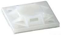 Ty-Rap MPNY-1000-9-C Cable Tie Mounting Pad, 1.125-Inch Length by 1.125-Inch Width by 0.215-Inch Height, Natural, 100-Pack