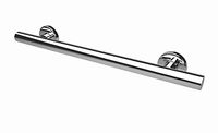 Lifeline Straight Plateau Grab Bar - Home Mobility Aid | Polished Chrome | 42 Inch