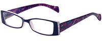 Calabria Victoria Designer Reading Glasses in Purple ; +3.00