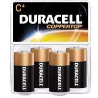 TheDuracellProducts Battery Alkaline Cu Top Cd-4C, Sold as 1 Carat, 4 Each per Carat