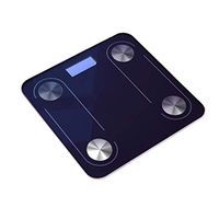 Lfsp Intelligent Electronic Scales Measuring Body Fat Scale Bathroom Scales Healthy Fat LED Display Floor Scales, Weighing 200KG (Color : Blue)