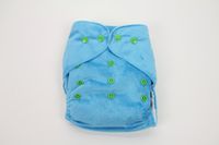 MG Baby Minky Diaper with 2 Four Layer Bamboo Inserts