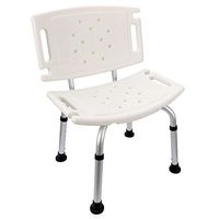 Bathroom Aluminum alloy Shower stool, Restroom Shower seat Anti-skidding Bath seat Bath stool for disabled Elderly-A 69x43x47cm(27x17x19)