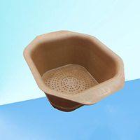 Square Foot Basin,Plastic Foot Bucket,Foot Bath with Massage Particles Large Washbasin Detox Soaking Home Salon for Foot Pain