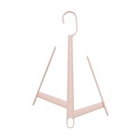 LLJEkieee Multifunctional Windproof Shoes Hanger,Shoes Drying Rack, Double Hook Design,Household Plastic Shoes Drying Rack (Pink)