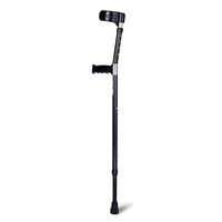 Qucasyl Crutches Folding Walking Forearm Crutches Lightweight Arm Cuff Crutch Adjustable for Adult,Ergonomic Handle with Comfy Grip