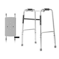 OUG Walker with Armrest Support Pad, Height Adjustment for Elderly Walking Assist, Disability Aids, Suitable for High-end Apartments, Nursing Homes, Hospitals