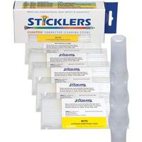 Sticklers MCC-P25 Sticklers CleanStixx Swab Cleaning Sticks for All Exposed Termini Yellow 50/Box