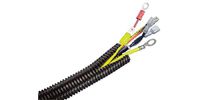 Corr. Loom Tubing Slit, .50in. (12.7mm) X 100ft. (30.5m),...